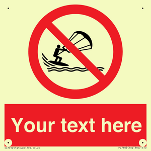 Custom No kite surfing